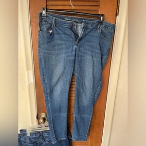 Open Navy 16 light wash